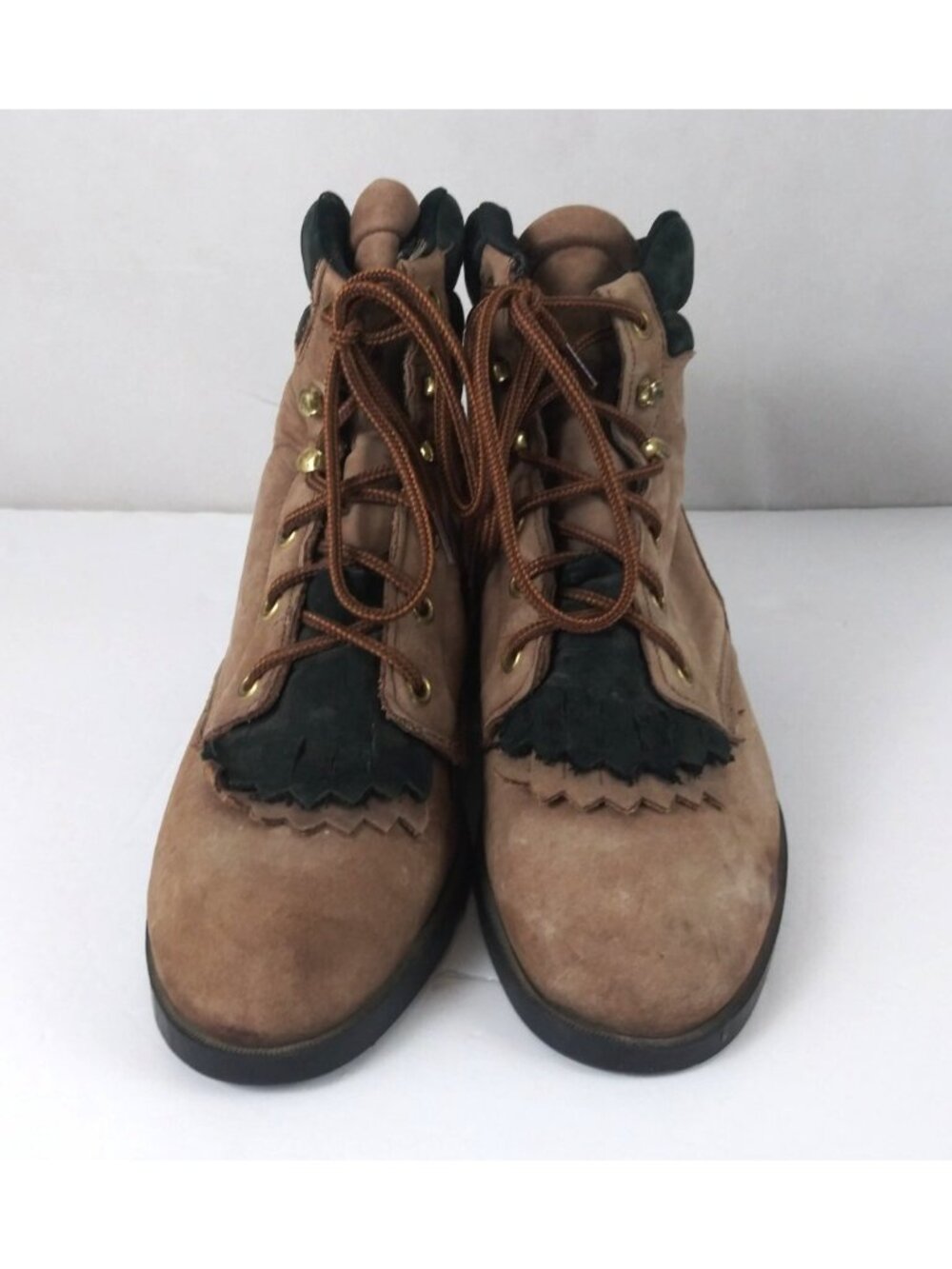 Loredo Western Boots Women's Brown Leather Ankle Boots Size 6M - Picture 2 of 12
